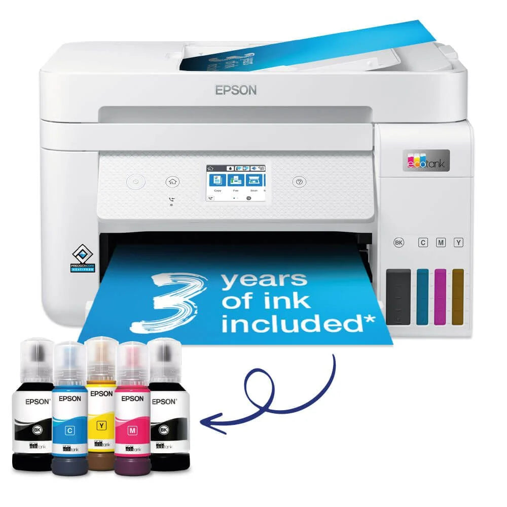 Epson EcoTank ET-4856 A4 Colour Multifunction Inkjet Printer-PCR Business Solutions Ltd